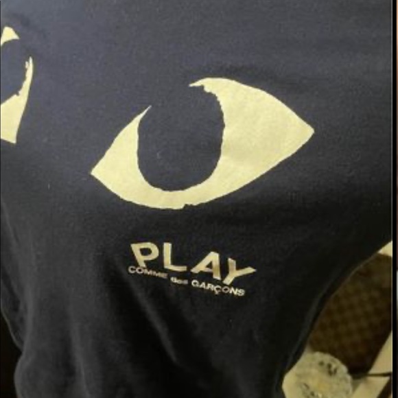 Comme de Garcons Play large tshirt -women - Picture 2 of 4